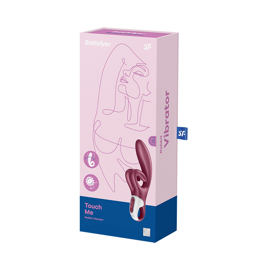 Satisfyer Touch Me 12 Functions Flexible Rabbit Vibrator Rabbit Vibrators