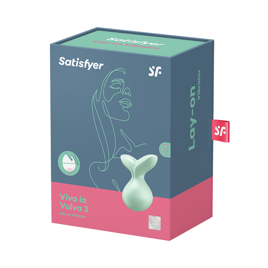 Satisfyer Viva La Vulva 3 Powerful Multi Functions Clitoral Vibrator Body Wands