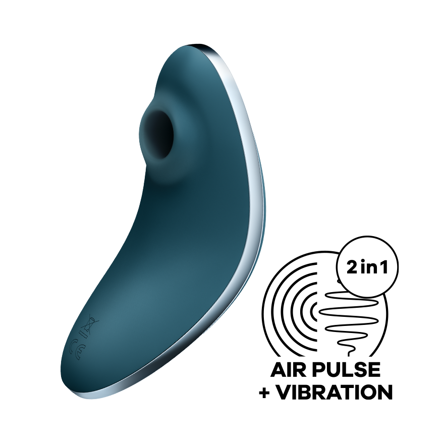 Satisfyer Vulva Lover 1 Air Pulse Multi Functions Clitoral Massager Clit Ticklers and Pulsators