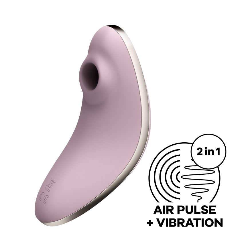 Satisfyer Vulva Lover 1 Air Pulse Multi Functions Clitoral Massager Clit Ticklers and Pulsators
