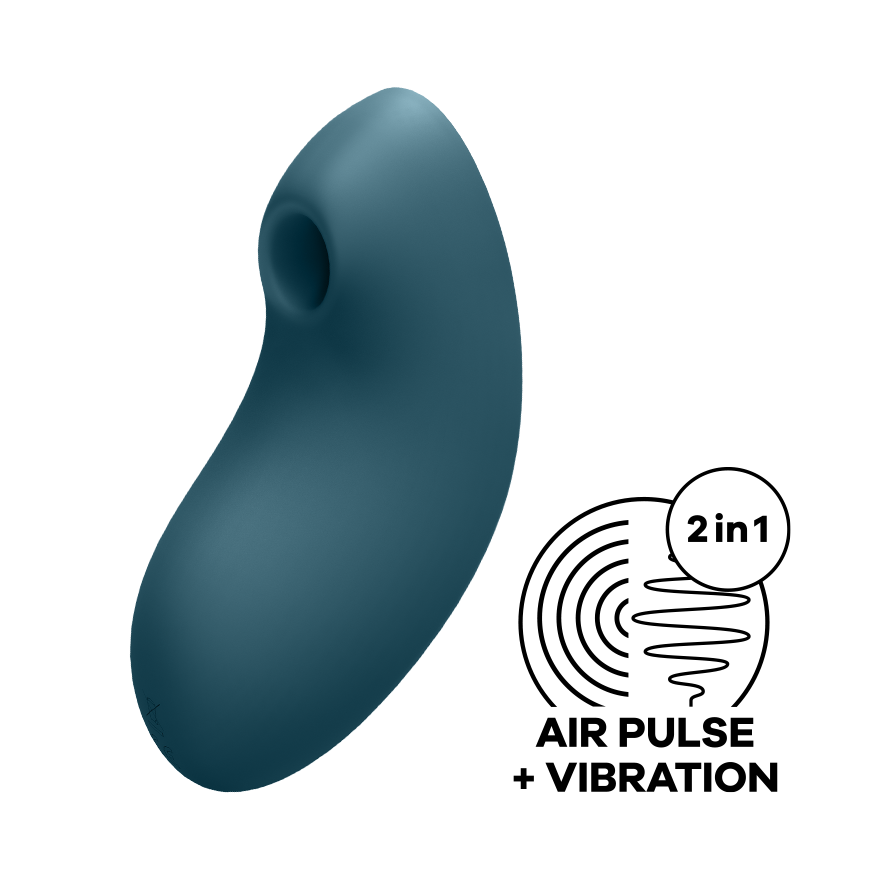 Satisfyer Vulva Lover 2 Clitoral Vibrator Wit Air Pulse Waves G-Spot Vibrators