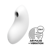 Satisfyer Vulva Lover 2 Clitoral Vibrator Wit Air Pulse Waves G-Spot Vibrators