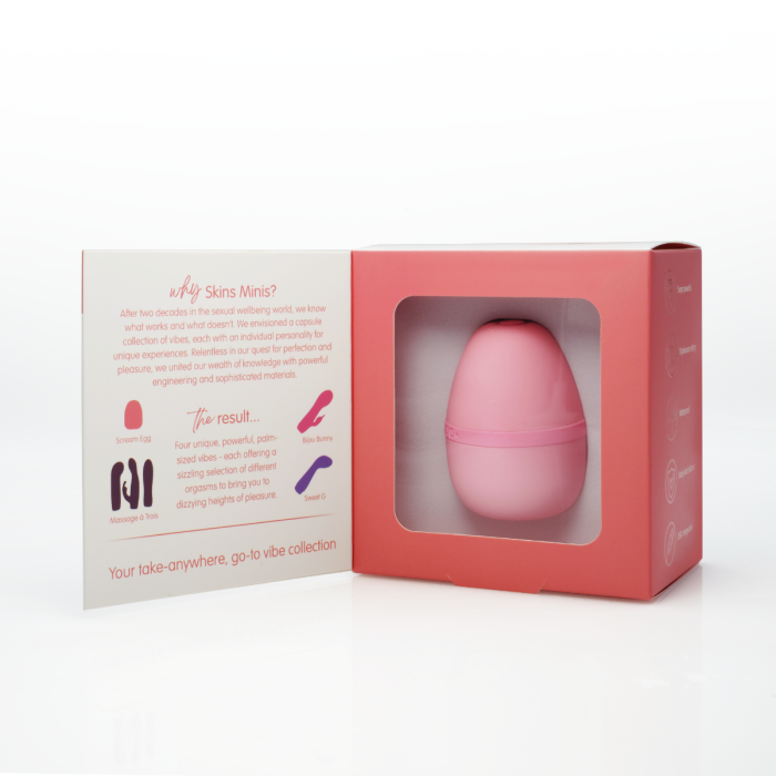 Skins Minis The Scream Love Egg Massager Love Eggs and Kegel Exercisers