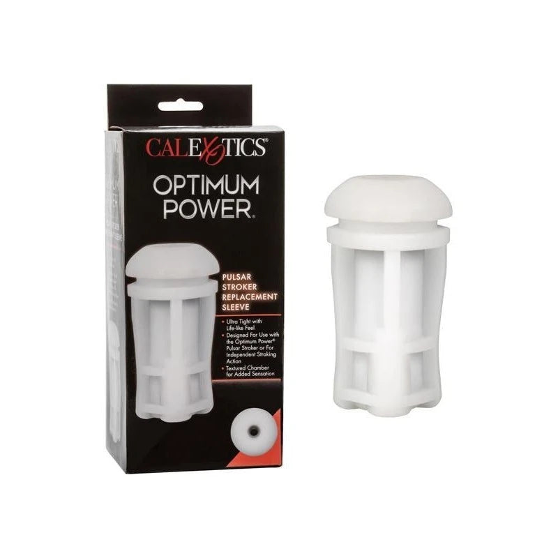 Optimum Power Pulsar Male Stroker Sleeve Replacement Masturbators and Strokers