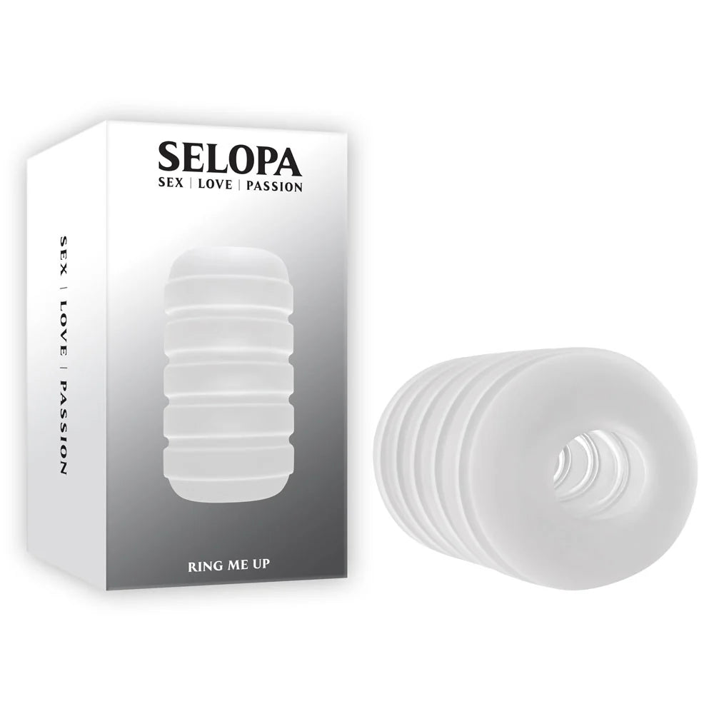 Selopa RING ME UP - Dual Entry Mens Masturbator for Customizable Pleasure Masturbators and Strokers