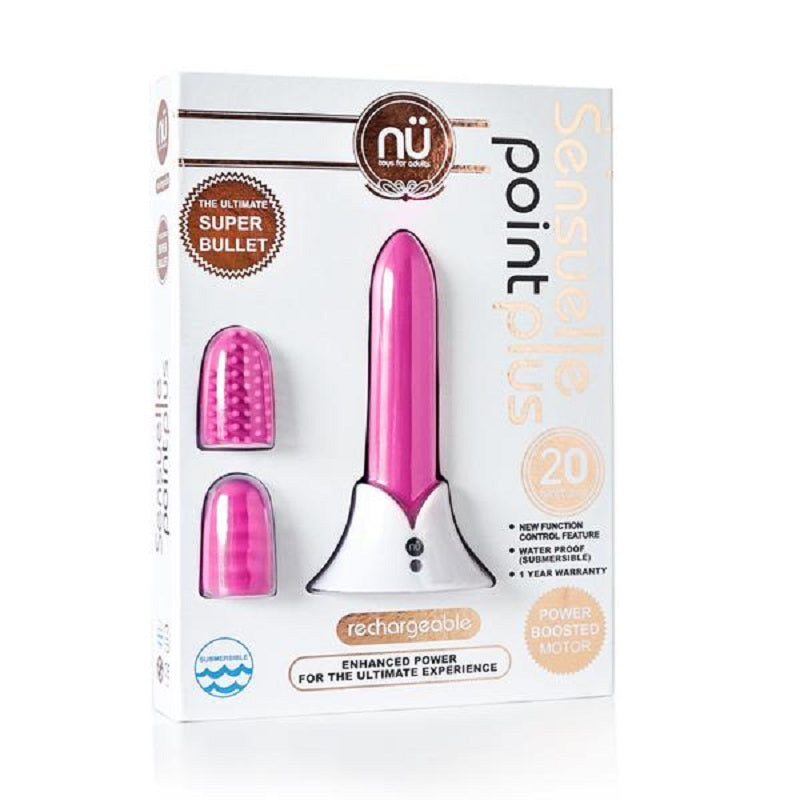 Sensuelle Point Plus 20 Functions Bullet Vibrators