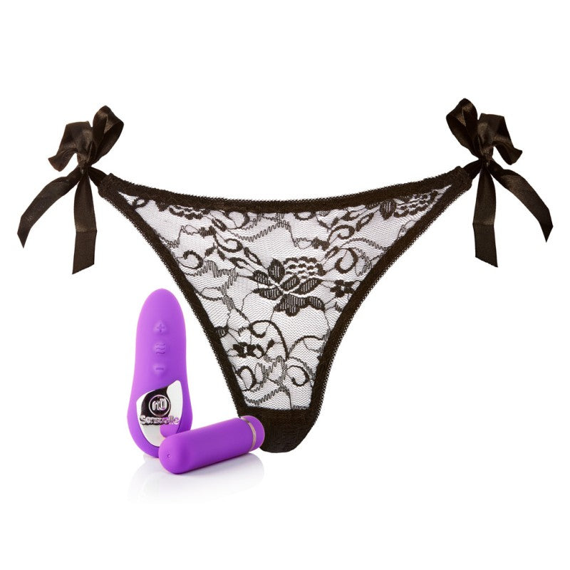 Sensuelle Rechargeable Pleasure Panty {% if variant != 'Default Title' and variant != blank %} {% endif %} Remote Control Vibrators