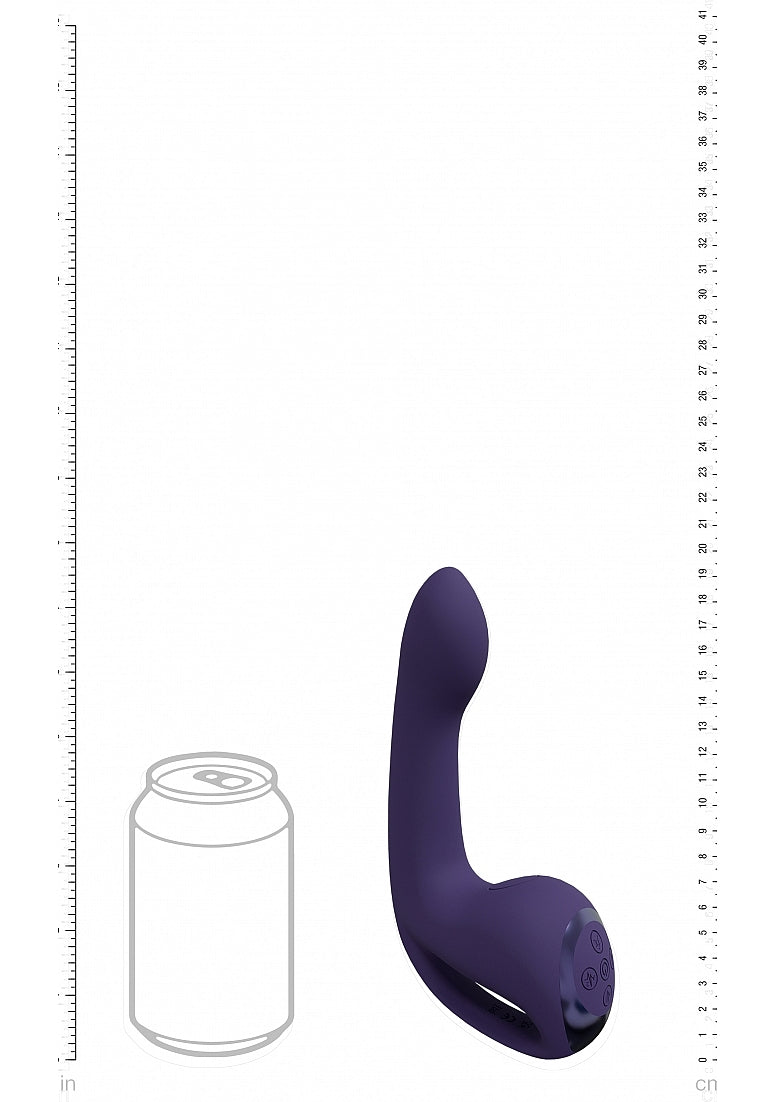 Shots Vive Riko Triple Thumper with Finger Motion G Spot Vibe - G-Spot Vibrators
