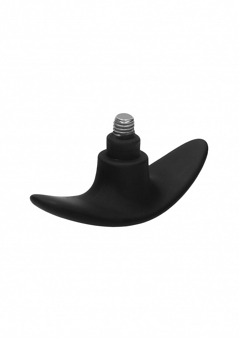 Shots Interchangeable Rounded Butt Plug Set Large - Butt Plugs
