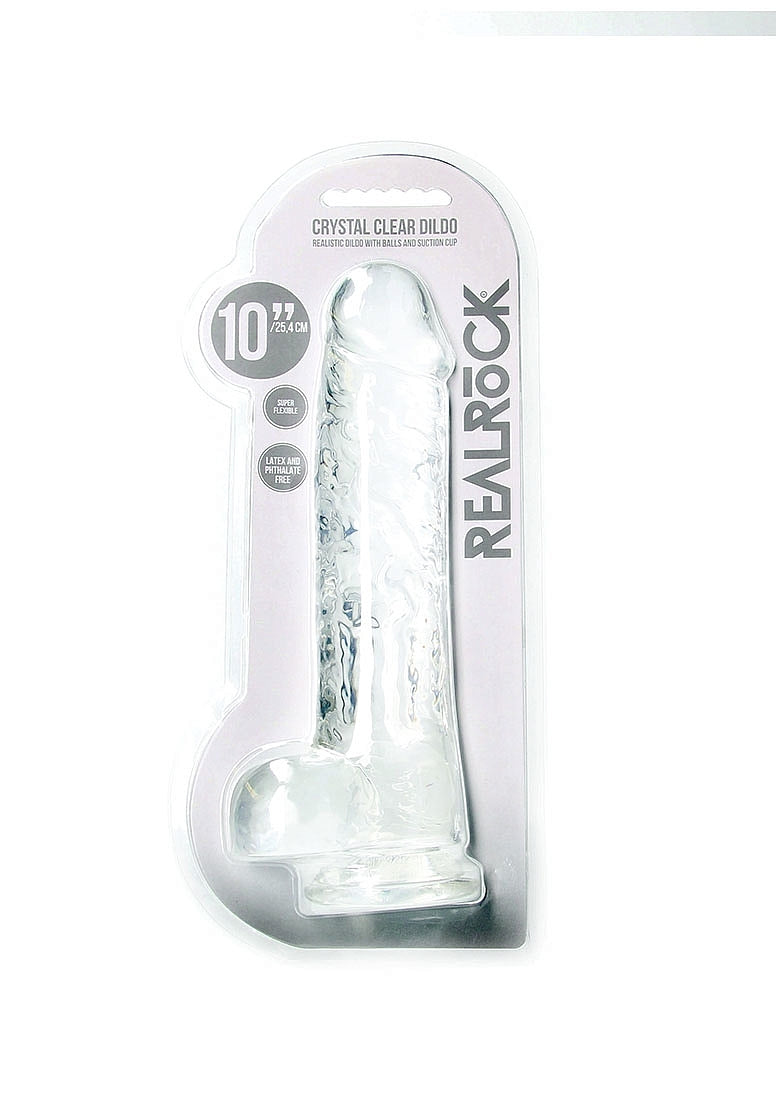 Realrock Realistic Dildo With Balls 25.4 cm Realistic Dildos