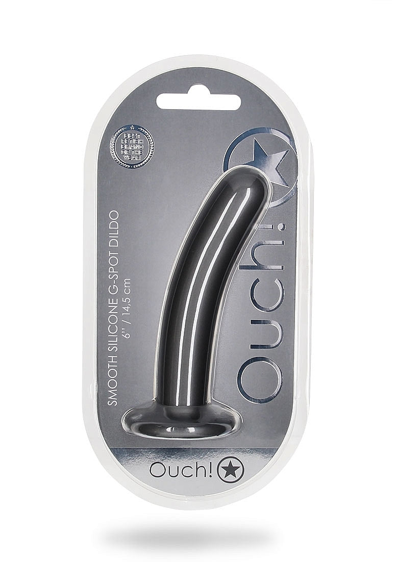 Shots Toys Smooth Silicone G-spot Suction Cup Dildo 14.5 cm - Non-Realistic Dildos