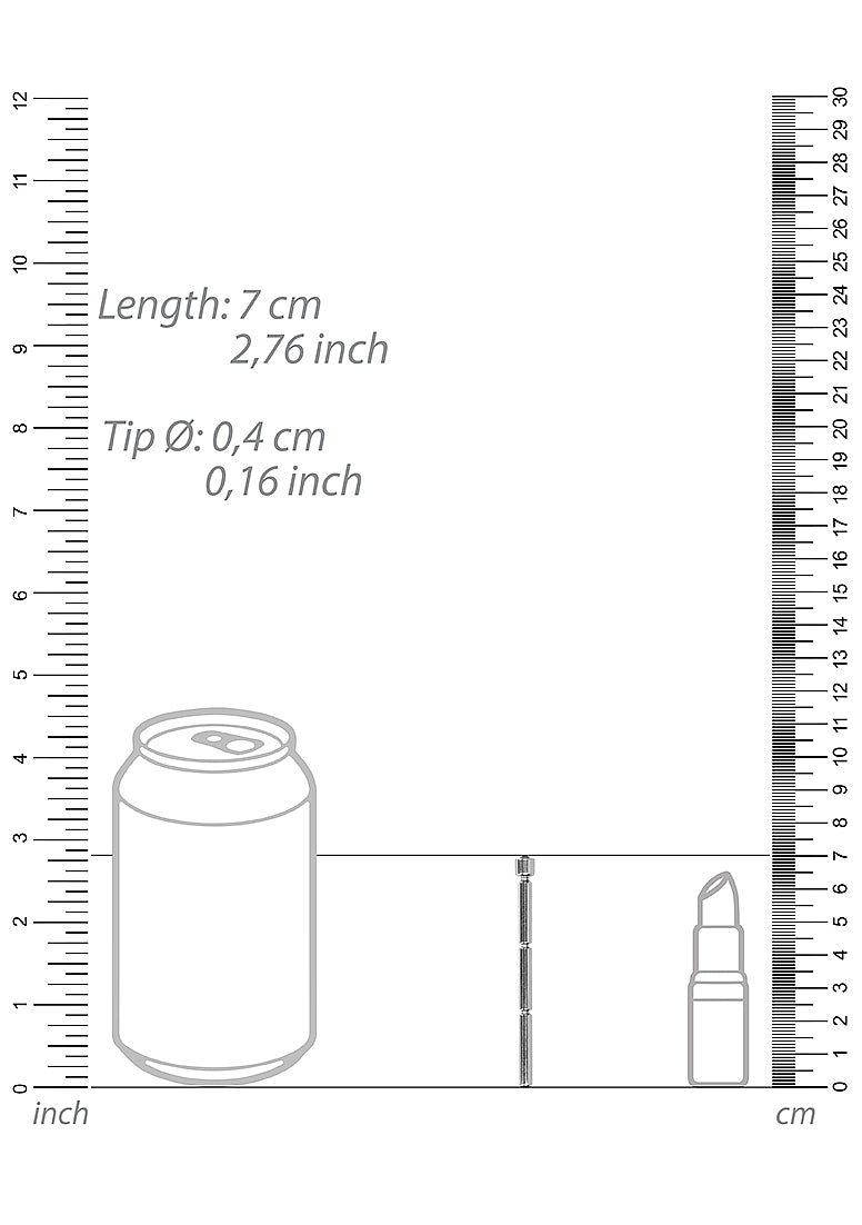 Shots Urethral Sounding Stainless Steel Stick Urethral Sounds