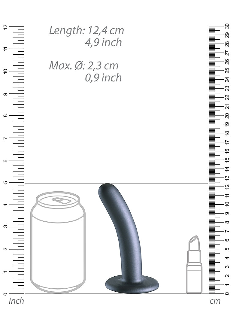 Shots Toys Smooth Silicone G-spot Dildo 12 cm - Non-Realistic Dildos