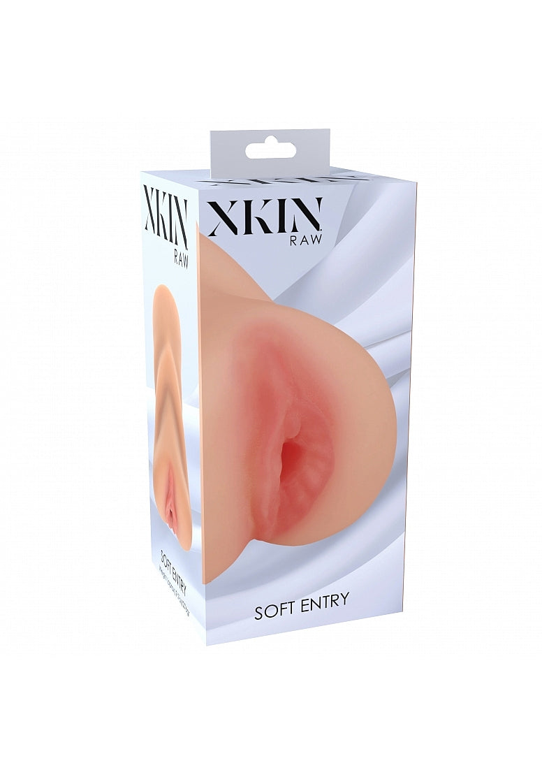 Shots Xkin RAW Soft Entry Realistic Vagina Stroker Masturbators and Strokers