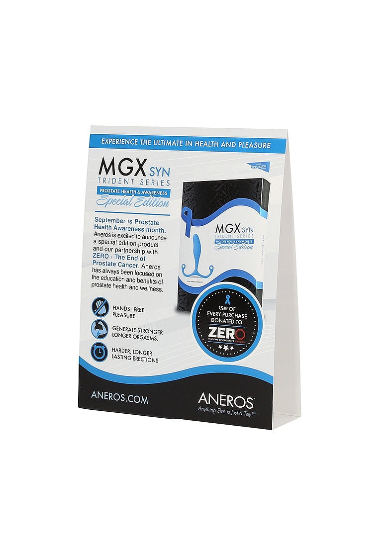 Aneros MGX Syn Trident Blue Promo Sex Kit Sex Kits