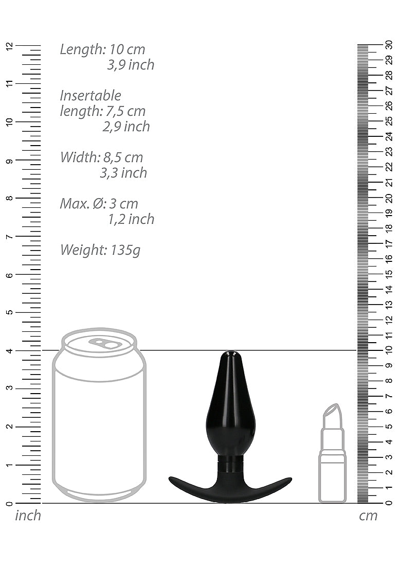 Shots Pointed Interchangeable Butt Plug Set Medium - Butt Plugs