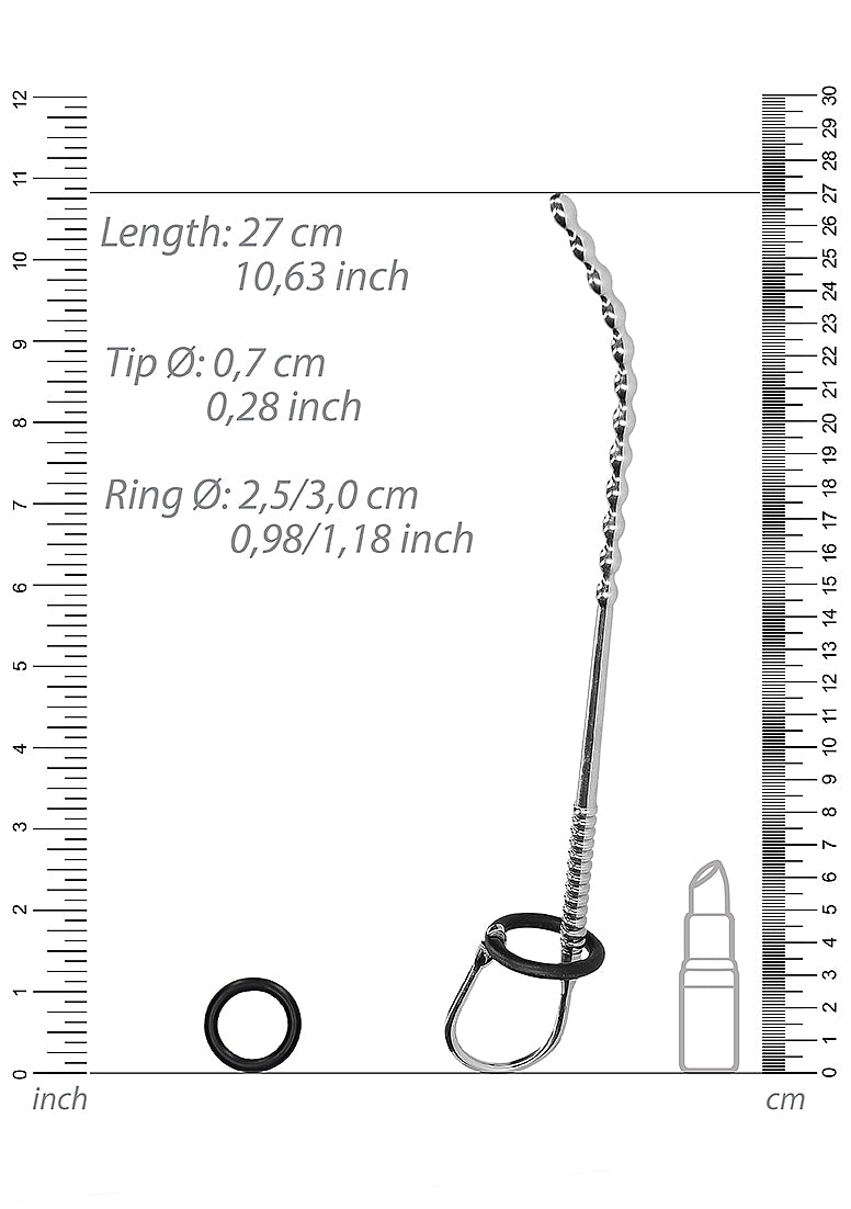 Shots Urethral Sounding Stainless Steel Stretcher Urethral Sounds
