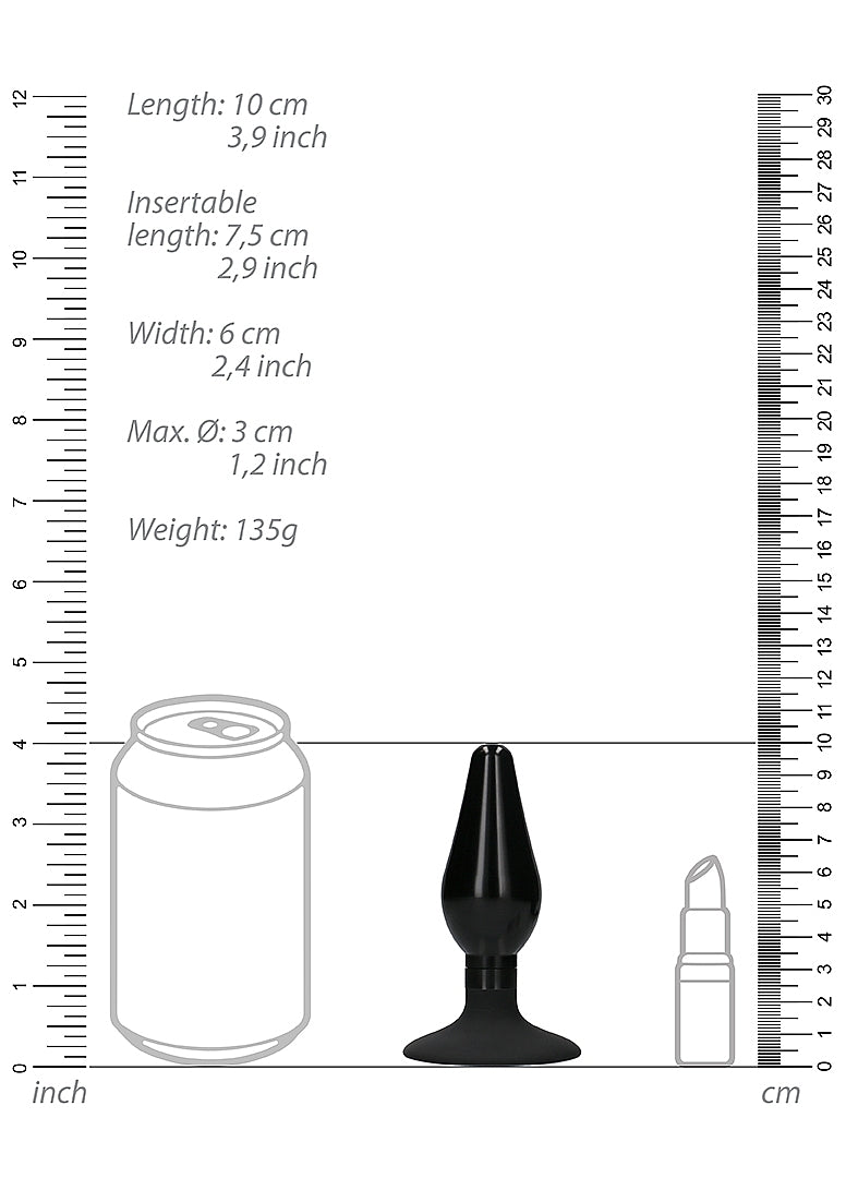 Shots Pointed Interchangeable Butt Plug Set Medium - Butt Plugs