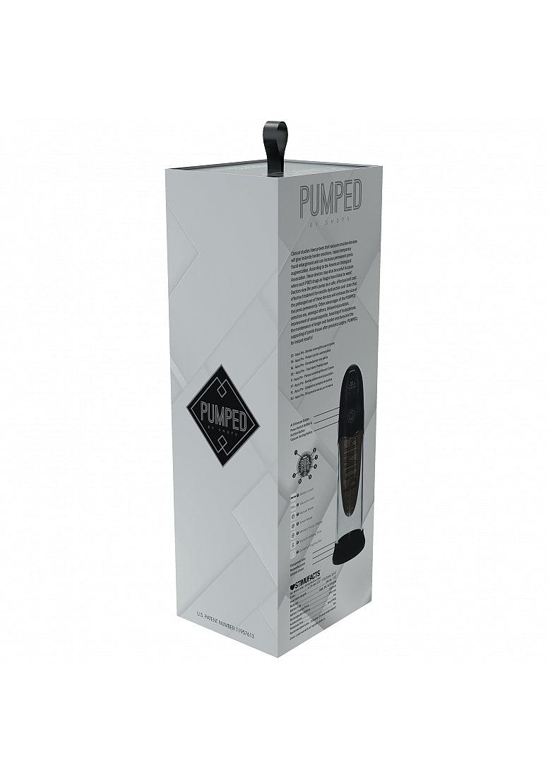 Shots Toys PUMPED AI-Enabled Submersible Auto Penis Pump Penis Pumps And Stretchers