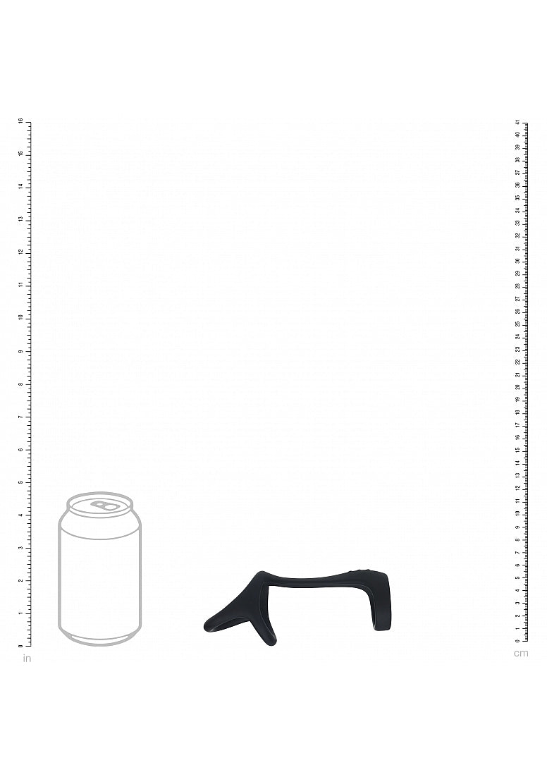 Shots LEVELZ Tri O Silicone Shaft Cock and Ball Ring Stretchy Cock Rings