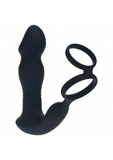 LEVELZ Remote Controlled Prostate Stimulator with Cock Ring Black Prostate Toys