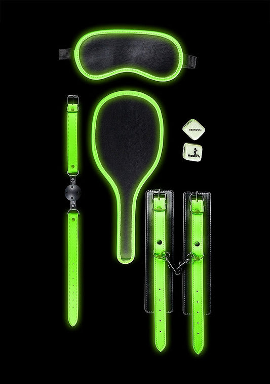 Shots Toys Glow in the Dark Bondage Kit #1 - Bondage Kits