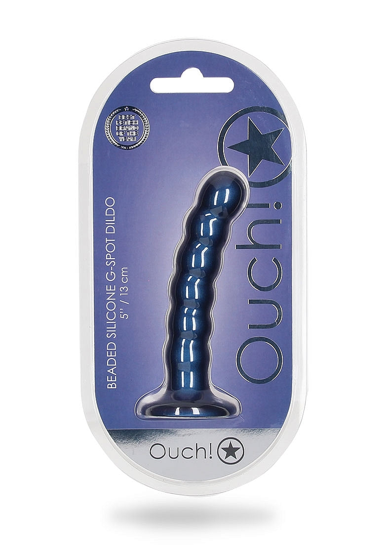 Shots Toys Beaded Silicone G-Spot Dildo 13 cm - Non-Realistic Dildos