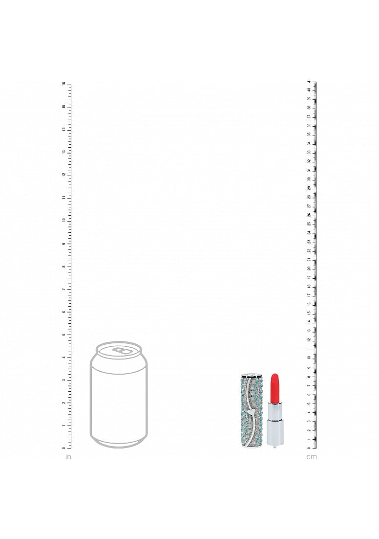 Shots Loveline Tiffany 10 Functions Lipstick Vibrator - Personal Massagers