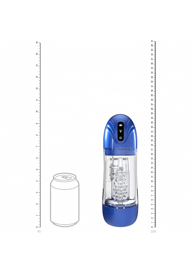 Shots PUMPED SonicPull 10 Functions Suction Male Masturbator - Masturbators and Strokers