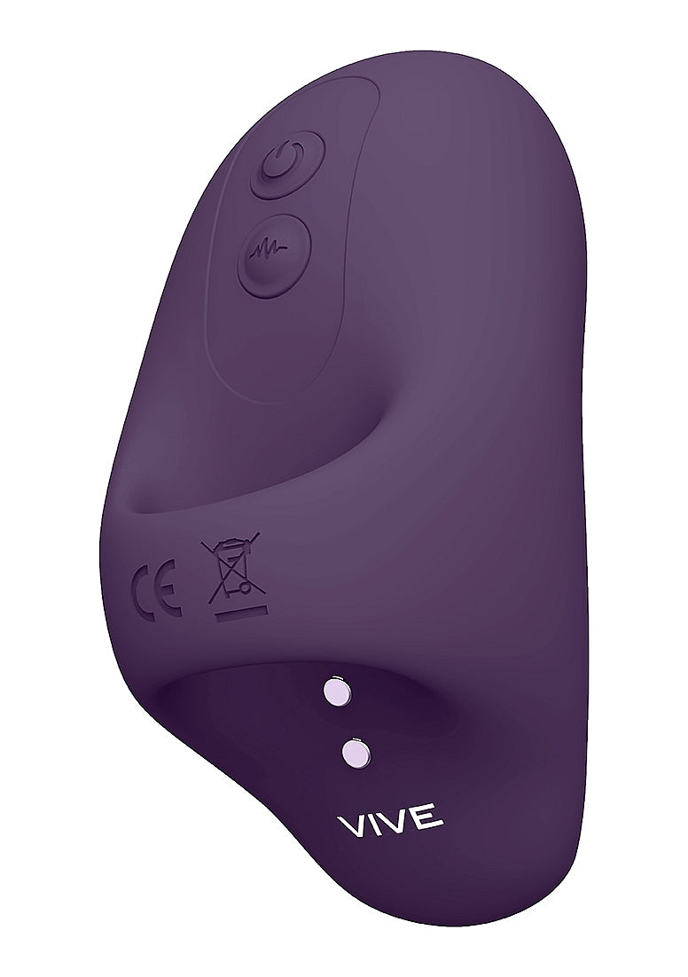 Shots Hana Rechargeable Pulse-Wave Silicone Finger Vibrator - Finger and Tongue Vibrators