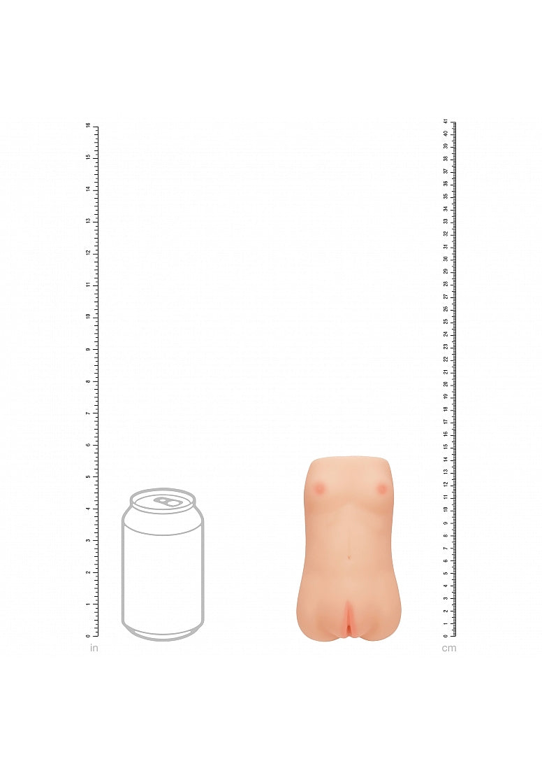 Shots Xkin RAW Slitline Realistic Pussy Stroker Masturbators and Strokers