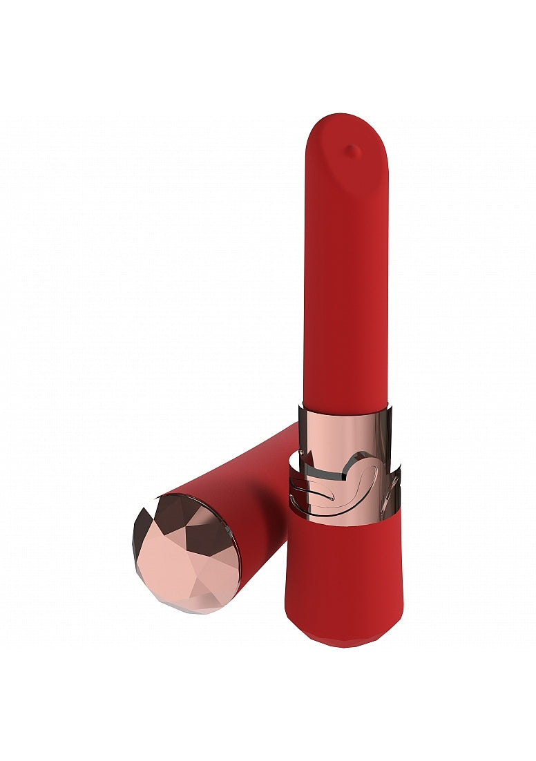 Shots Toys LOVELINE Dahlia Rechargeable Lipstick Vibrator Personal Massagers