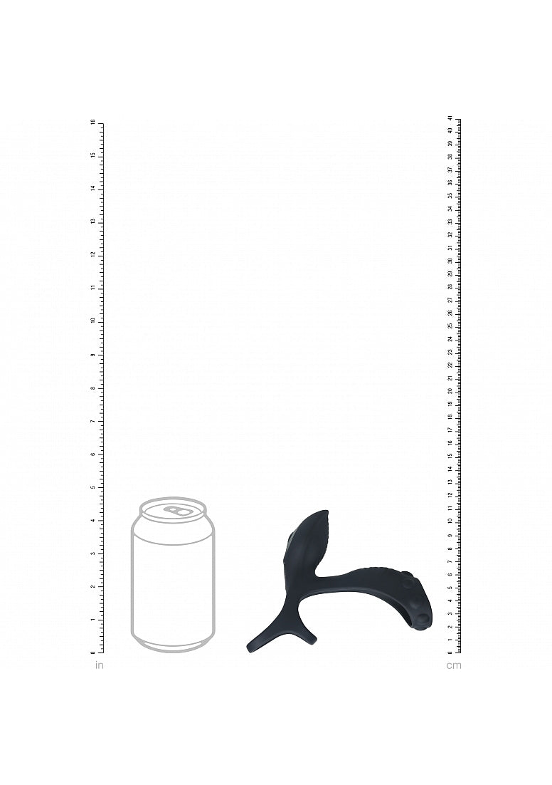 Shots LEVELZ Vibrating Cock & Ball Ring with Shaft Loop Vibrating Cock Rings