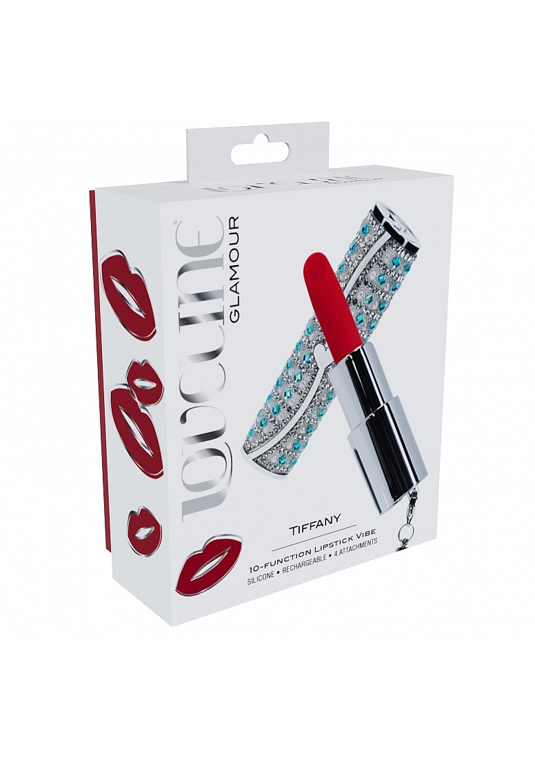 Shots Loveline Tiffany 10 Functions Lipstick Vibrator - Personal Massagers