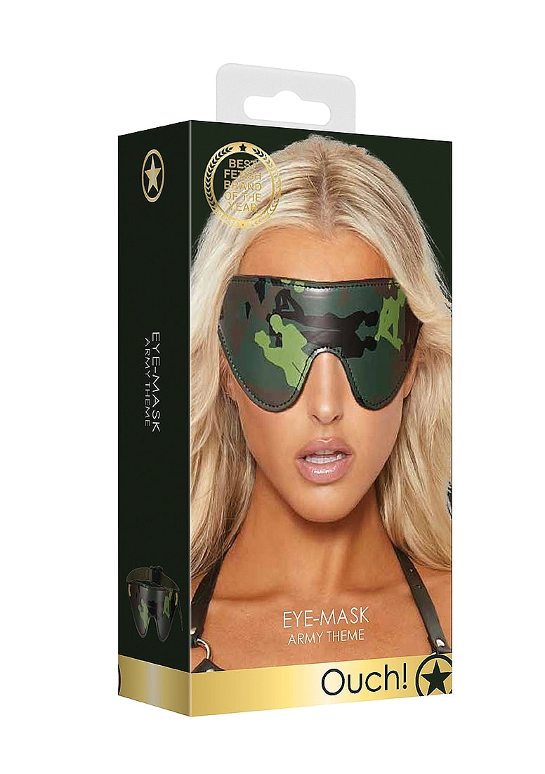 Shots Toys Army Theme BDSM Play Eye Mask Masks And Blindfolds