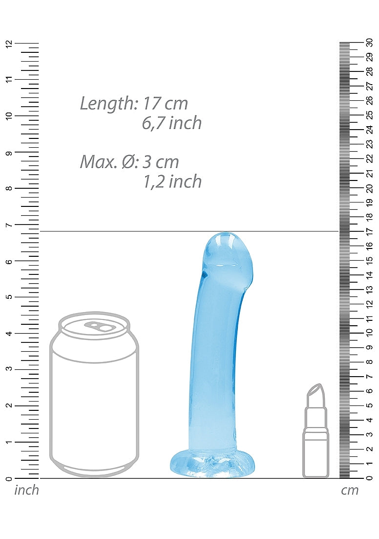 Shots Toys 17 cm Suction Cup TPE Non Realistic Dildo - Non-Realistic Dildos