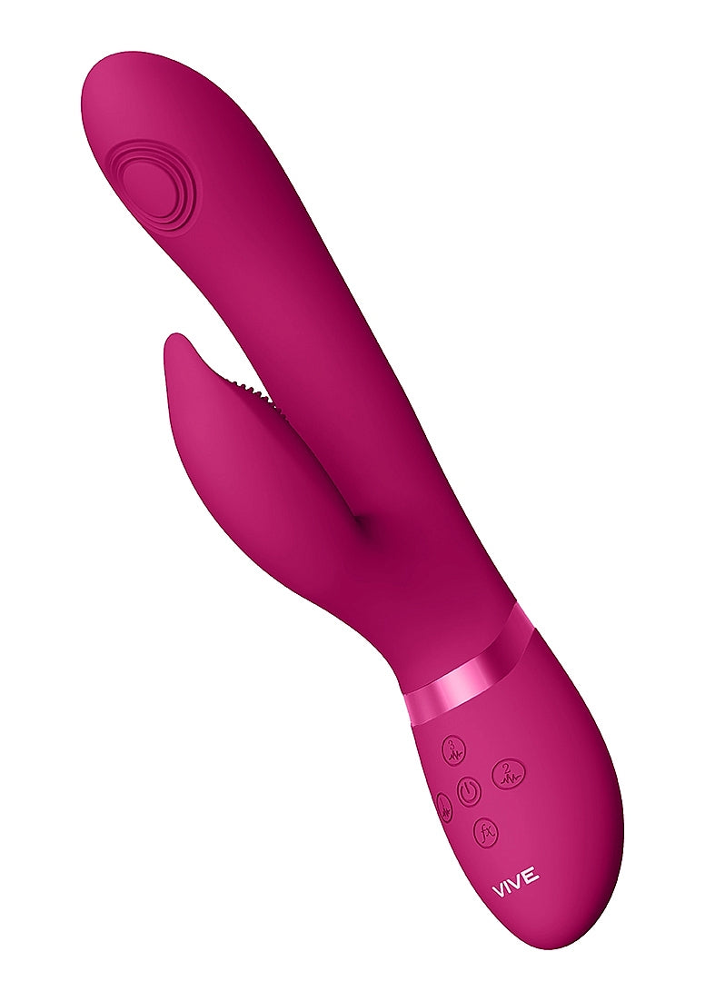 Shots AIMI Rechargeable Triple Motor Swinging Rabbit Vibe - Rabbit Vibrators