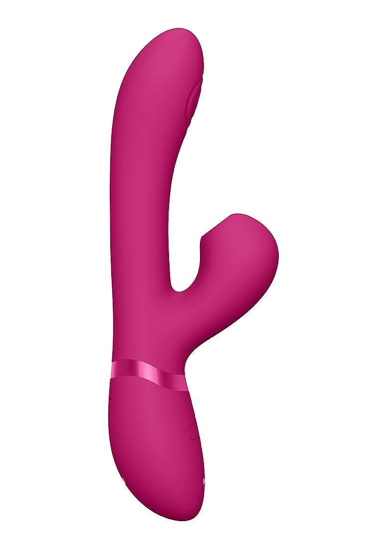 Shots Hide Pulse & Airwave Technology Rabbit Vibrator - Rabbit Vibrators