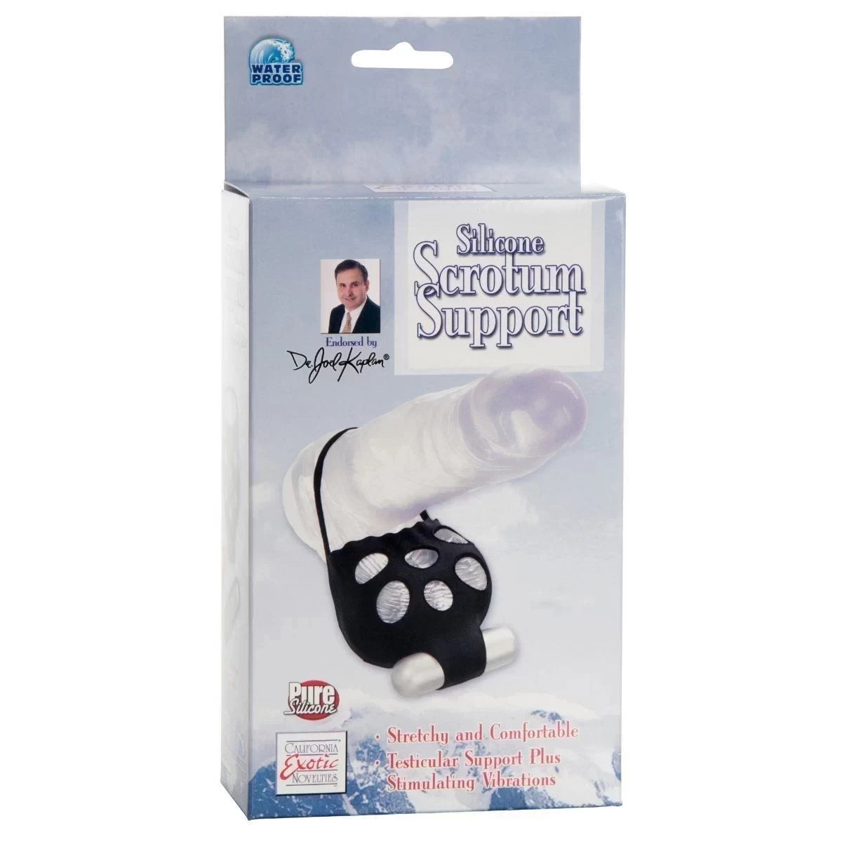 Dr. Joel Kaplan Silicone Scrotum Support Cock Ring Stretchy Cock Rings