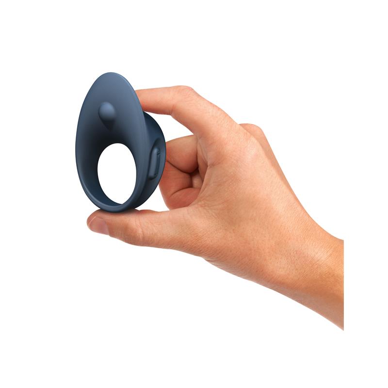 Sir Richards Elements Vibrating Cock Ring Slate Cock Rings