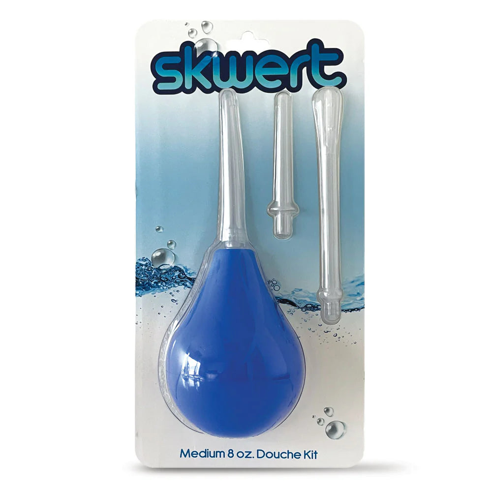Skwert Unisex Travel Douche Kit - Compact, Body-Safe Design Enemas and Douches