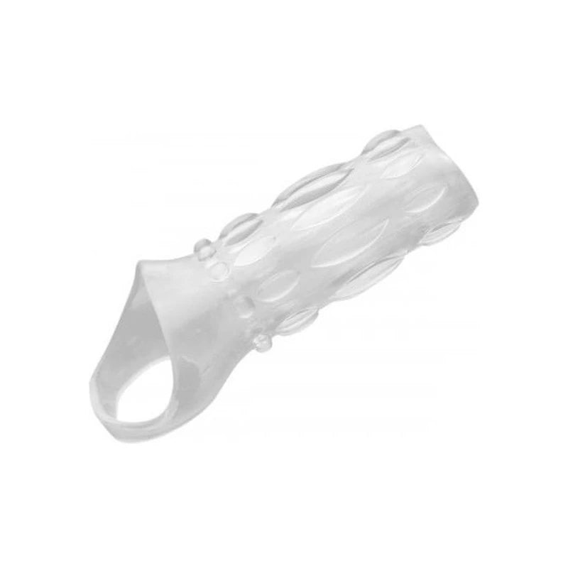 Size Matters Clear Sensations Penis Vibro Sleeve With Bullet Pumps, Extenders and Sleeves