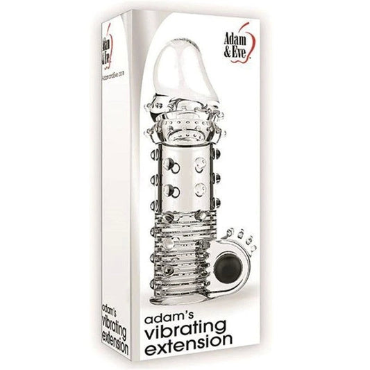 Adam's Pleasure-Enhancing Vibrating Penis Extender - Pumps, Extenders and Sleeves