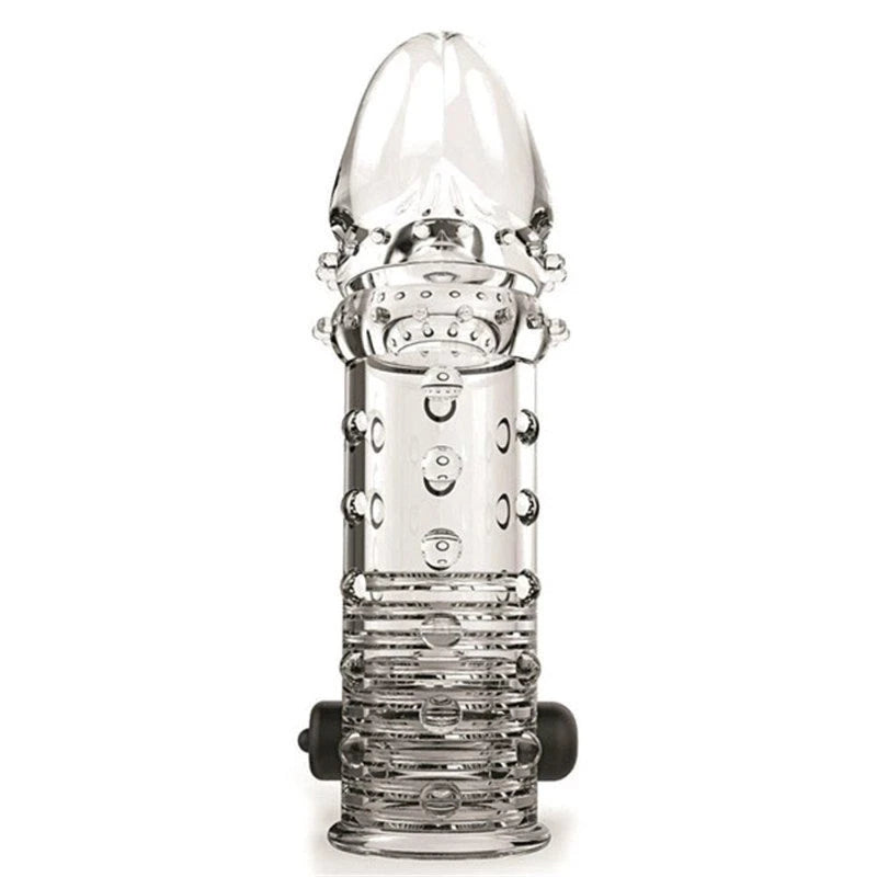 Adam's Pleasure-Enhancing Vibrating Penis Extender Pumps, Extenders and Sleeves