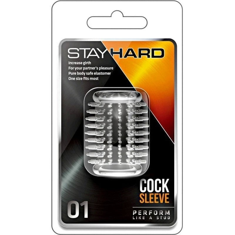 Stay Hard Cock Sleeve 01 Pumps, Extenders and Sleeves