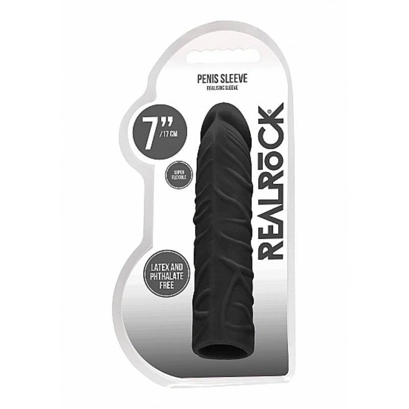 Realrock Skin Penis Sleeve 7 inch Penis Sleeves and Extenders