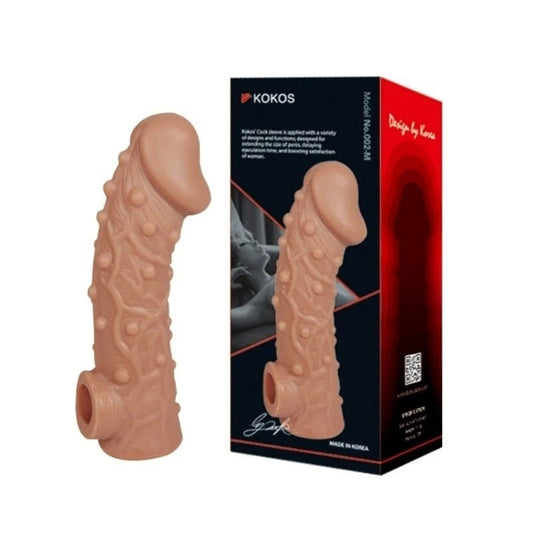 Kokos Mens Penis Extender Sleeve 2 Large - Pumps, Extenders and Sleeves