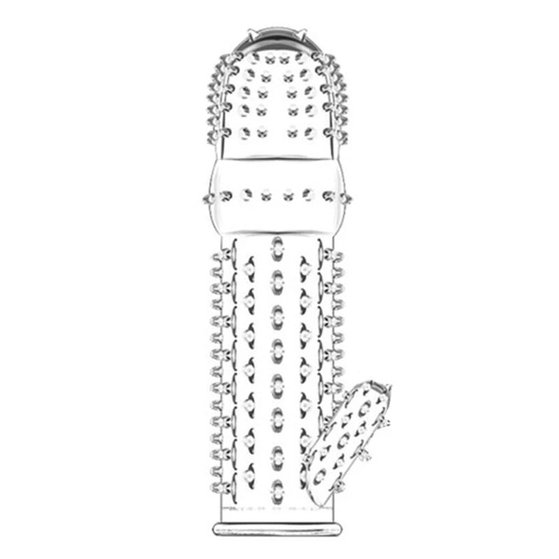 Penis Sleeve with Tickler Pumps, Extenders and Sleeves