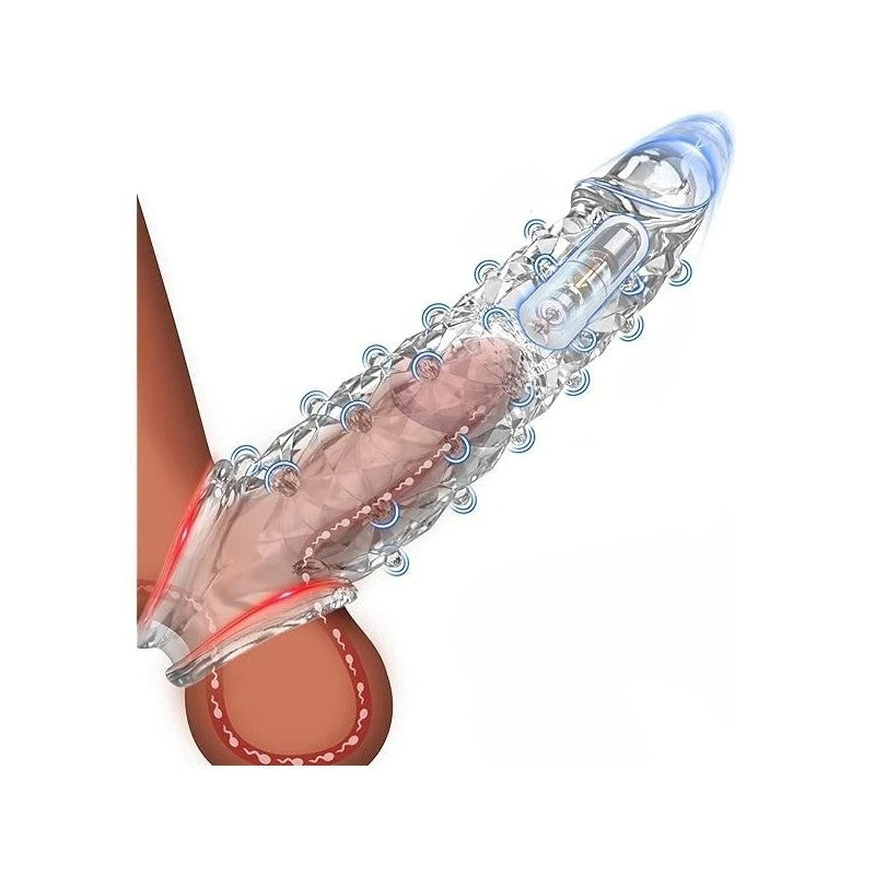Penis Sleeve with Tickler Pumps, Extenders and Sleeves
