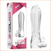 BDStyle Scud Super-Stretchy Vibration Crystal Sleeves - Elevate Your Intimate Experience Pumps, Extenders and Sleeves